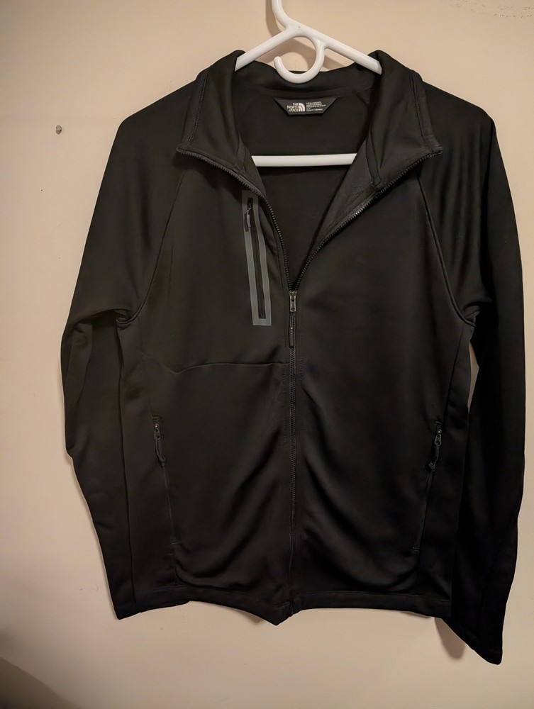 The North Face Men's Black Full-Zip Basic Jacket S Regular Lightweight