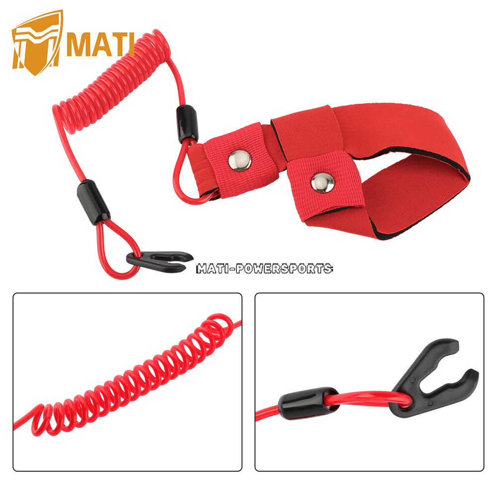 Handlebar Start Stop Switch w/Lanyard for Yamaha WaveRaider/WaveVenture 700 760