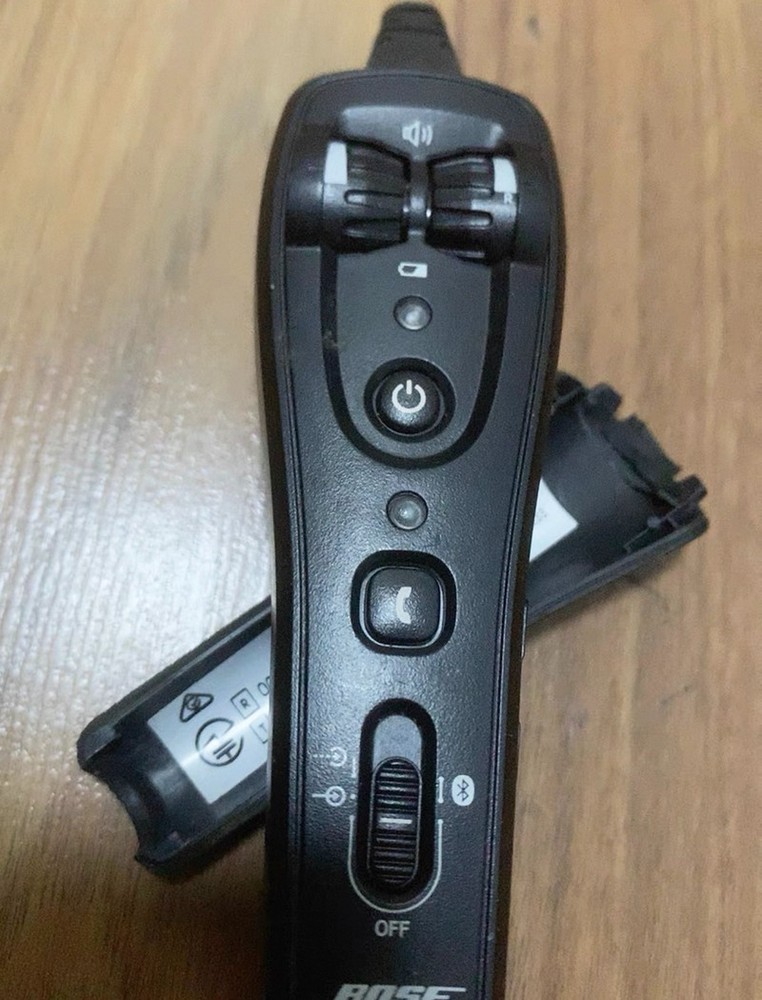 Bose Bluetooth Control Module Cable Cut For Bose A20 ANR Aviation Headset