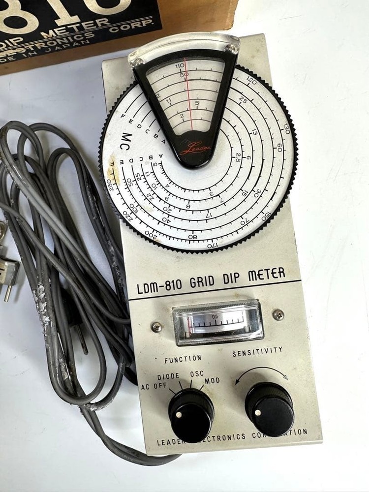 Untested - Leader Ldm-810 Grid Dip Meter