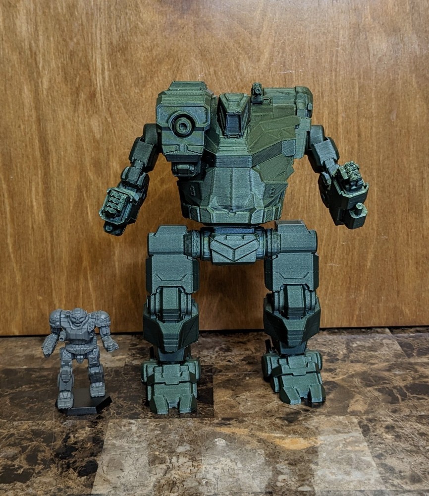 Mech Figure - Hunchback; 7" Size, Articulated