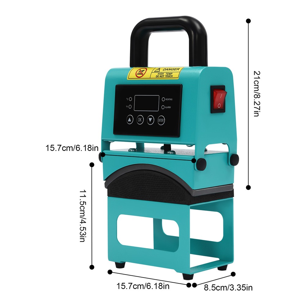 Mini Easy Hat Press Machine, Heat Press Machine for Caps, Cap Press Machine 110V