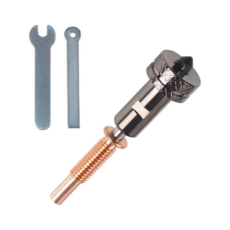 Quick Swap 3D Printer Nozzle Hardened Steel Nozzle Replacement for 3D Printer