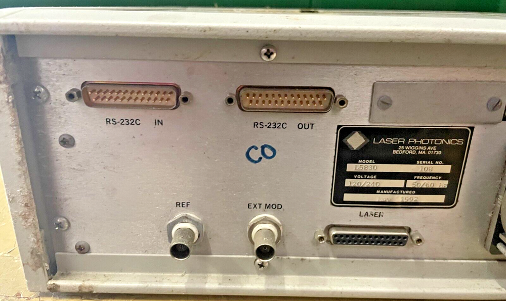 Laser Photonics L5830 TDL Controller for Diode Lasers?