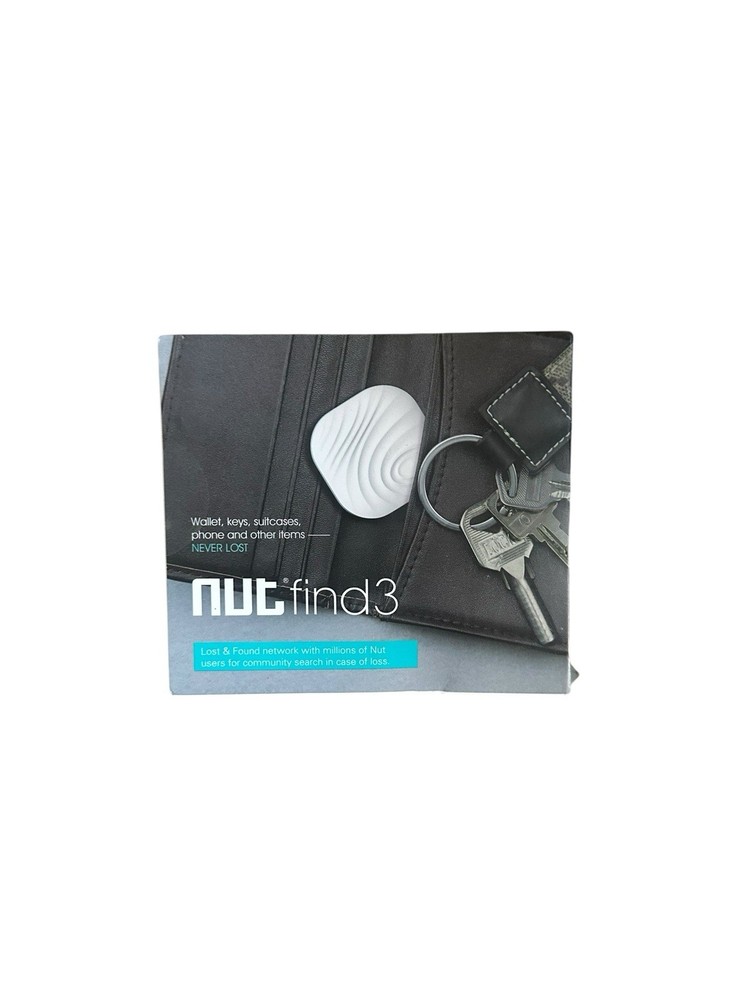 NUT FIND 3 SMART TRACKER IN GRAY - NEW OPEN PACKAGE