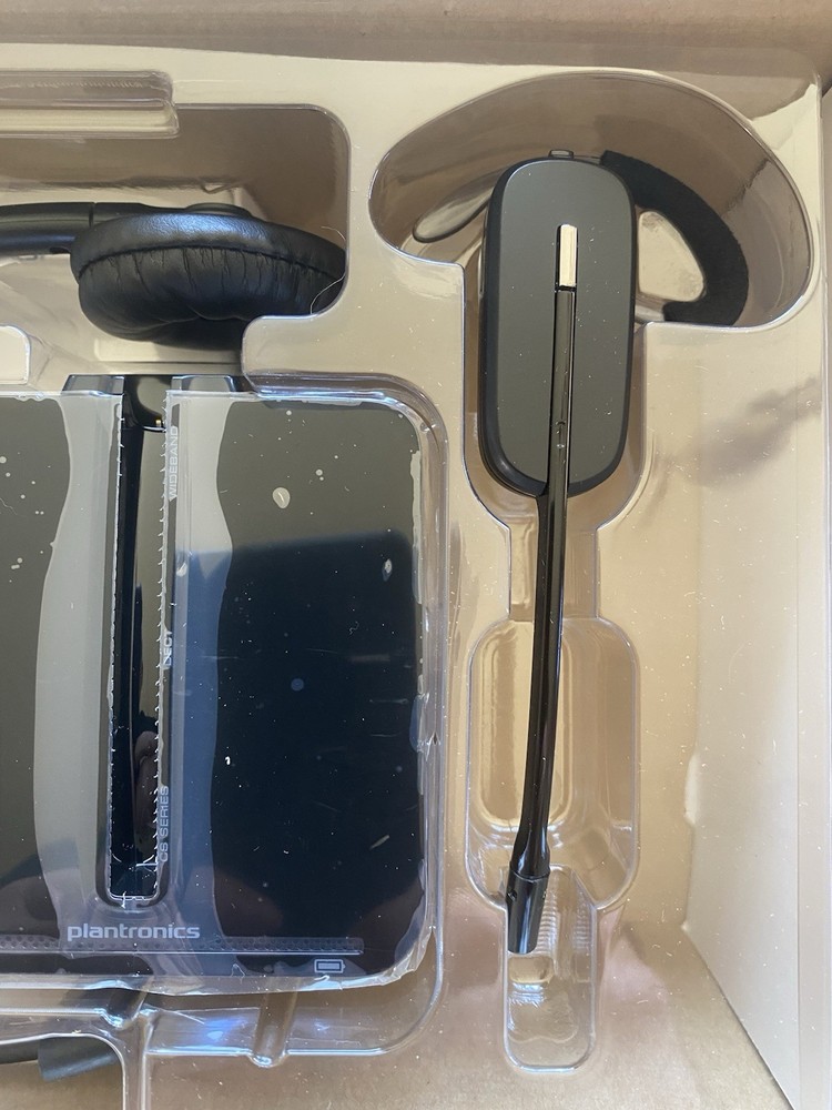 Plantronics CS540/Wireless Headset System - Black/NEW/Genuine/