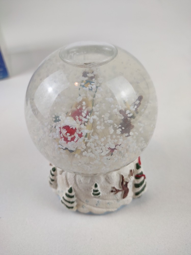 1994 Muffy Vanderbear snowdome Water Globe Santa’s Workshop