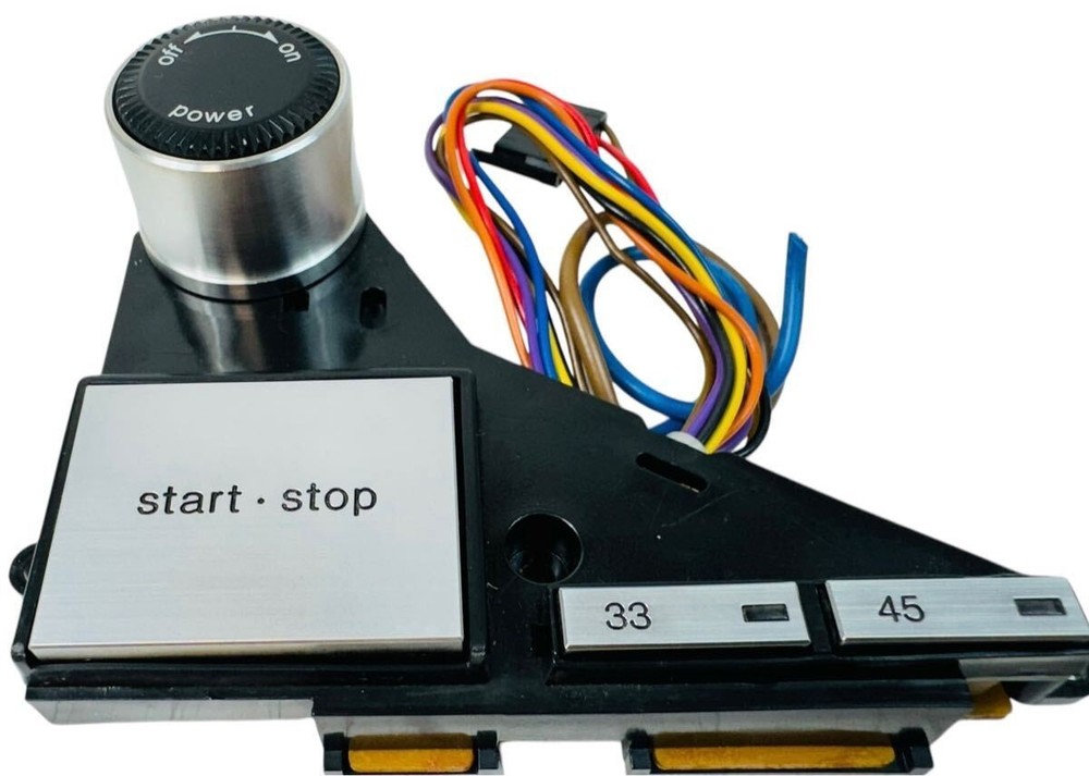 Technics SL-1200MK3D Turntable Power Start Stop Speed Control Unit Tested