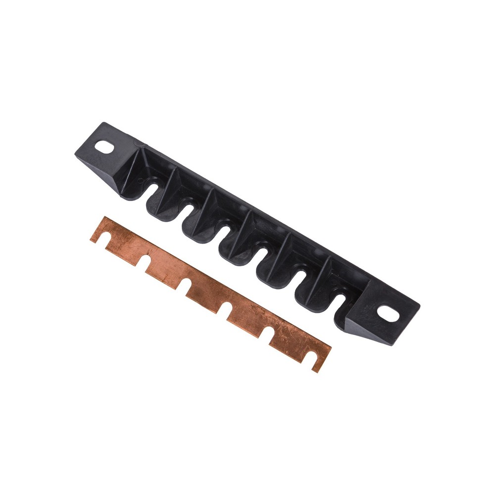 GLOSO E5BB Nylon Bracket / Copper Busbar for Stud Type breakers - (4 - 13 Gangs)