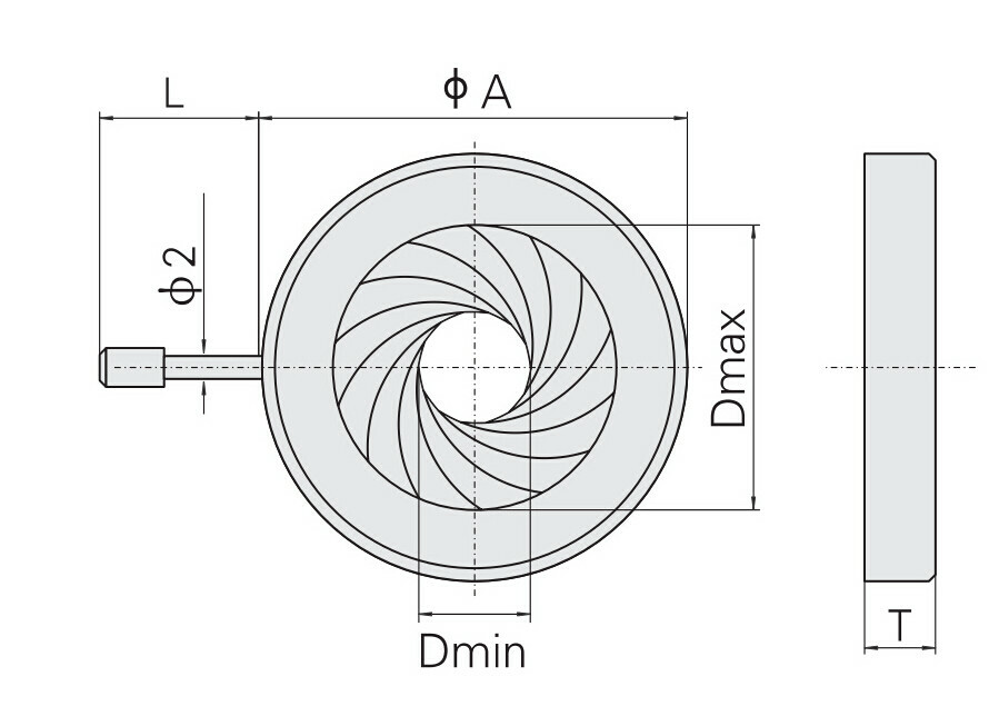 1-8mm Mechanical Adjustable Iris Optical Diaphragm Manual Variable Module Camera