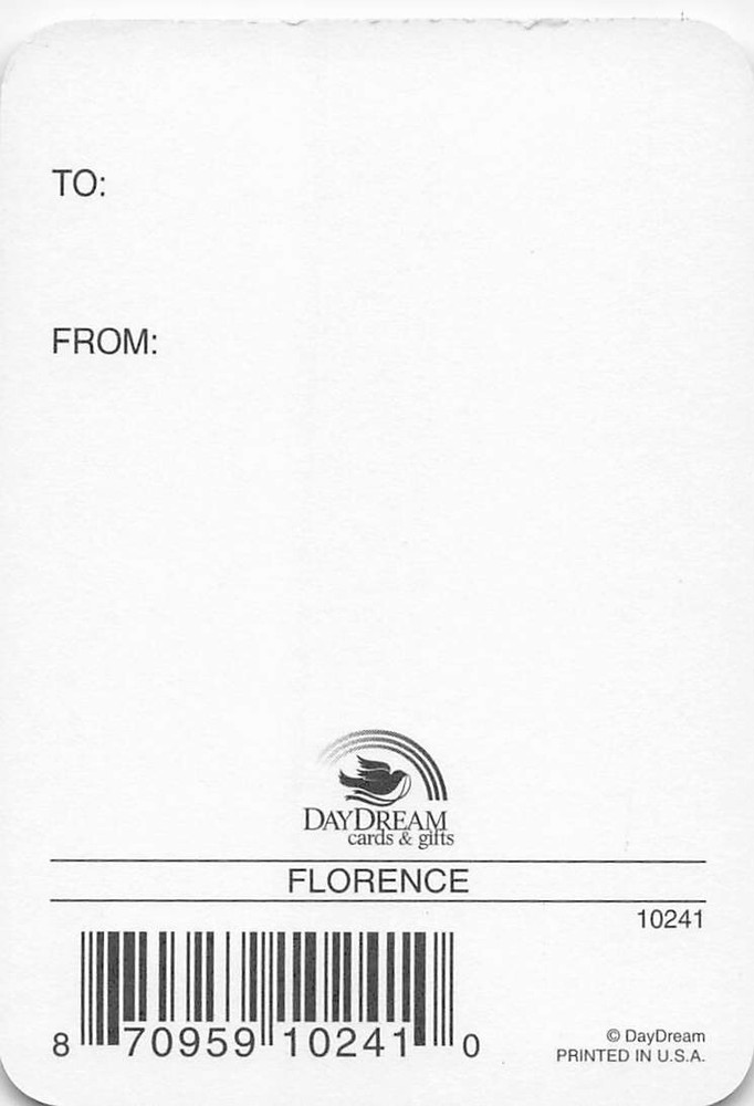 Florence "Prosperous" Keepsake Name Meaning Card with Verse