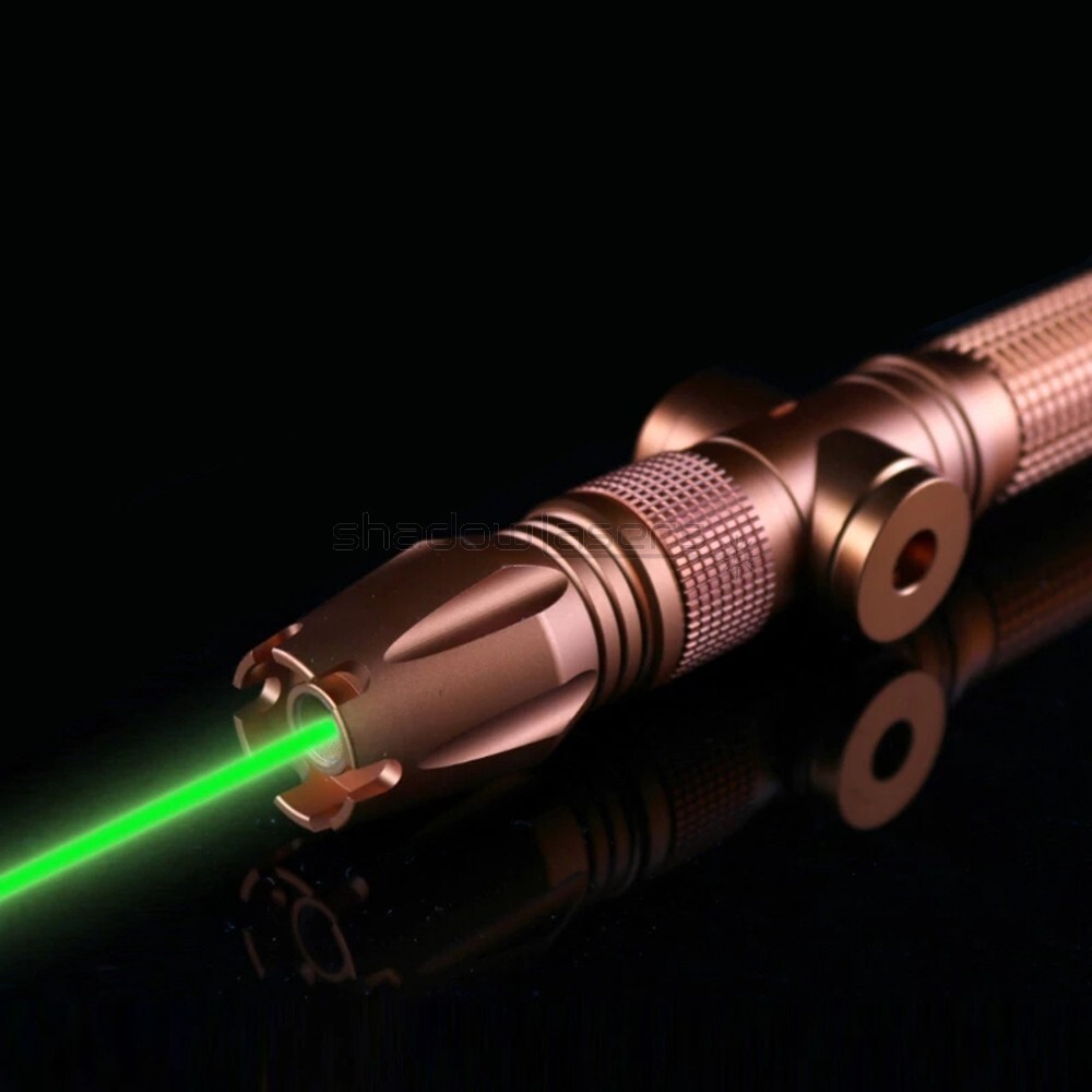 GH8-L 520nm Adjustable Focus Super Powerful Green Laser Pointer Visible Beam