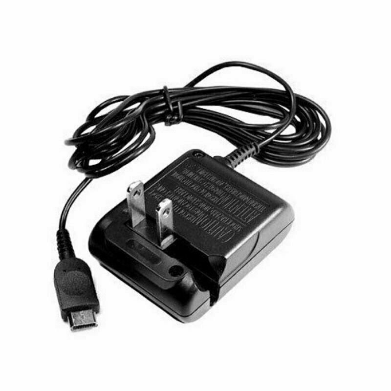 1x Nintendo Gameboy Advance GBA Micro Power Adapter Black Wall Charger Power