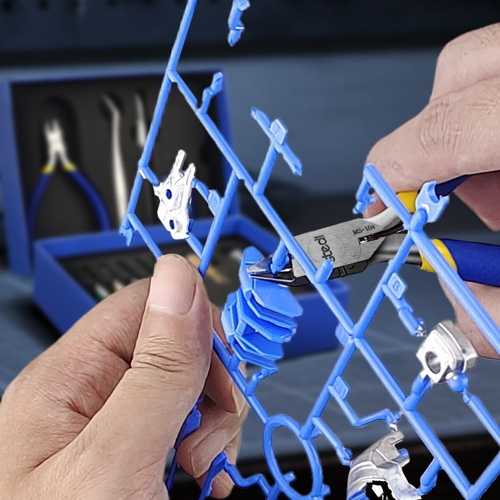 stedi Beginner's Model Assembly Tool Set Plastic Model Cutting and Sanding Tools