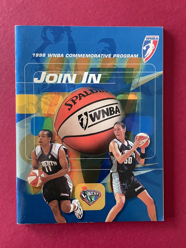 1998 WNBA Program - Sharon Manning & Tia Paschal Auto