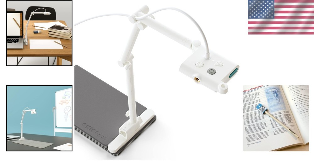 OKIOCAM S-4K: Versatile Document Camera & Webcam for Engaging Classroom Lessons