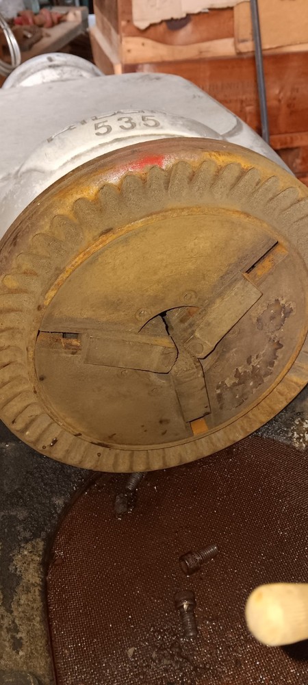 Ridgid 535 Pipe Threader Speed Grip Chuck Working Complete