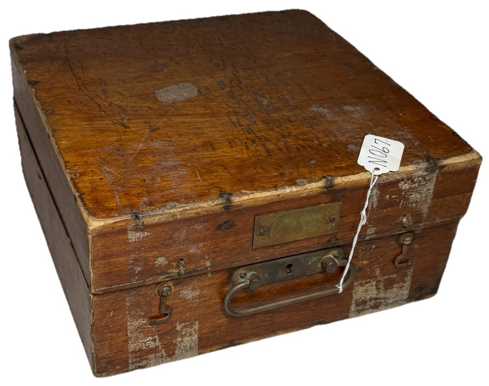 WWII 1943 US Navy David White Co Mark II Sextant Nautical Tool