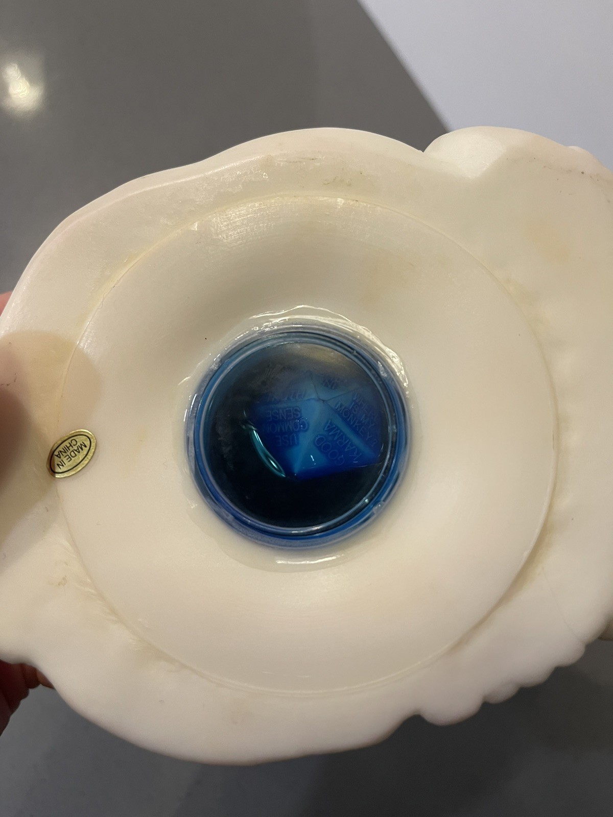 Buddha Magic 8 Ball ~ "Answer Me Buddha" Novelty Resin Statue