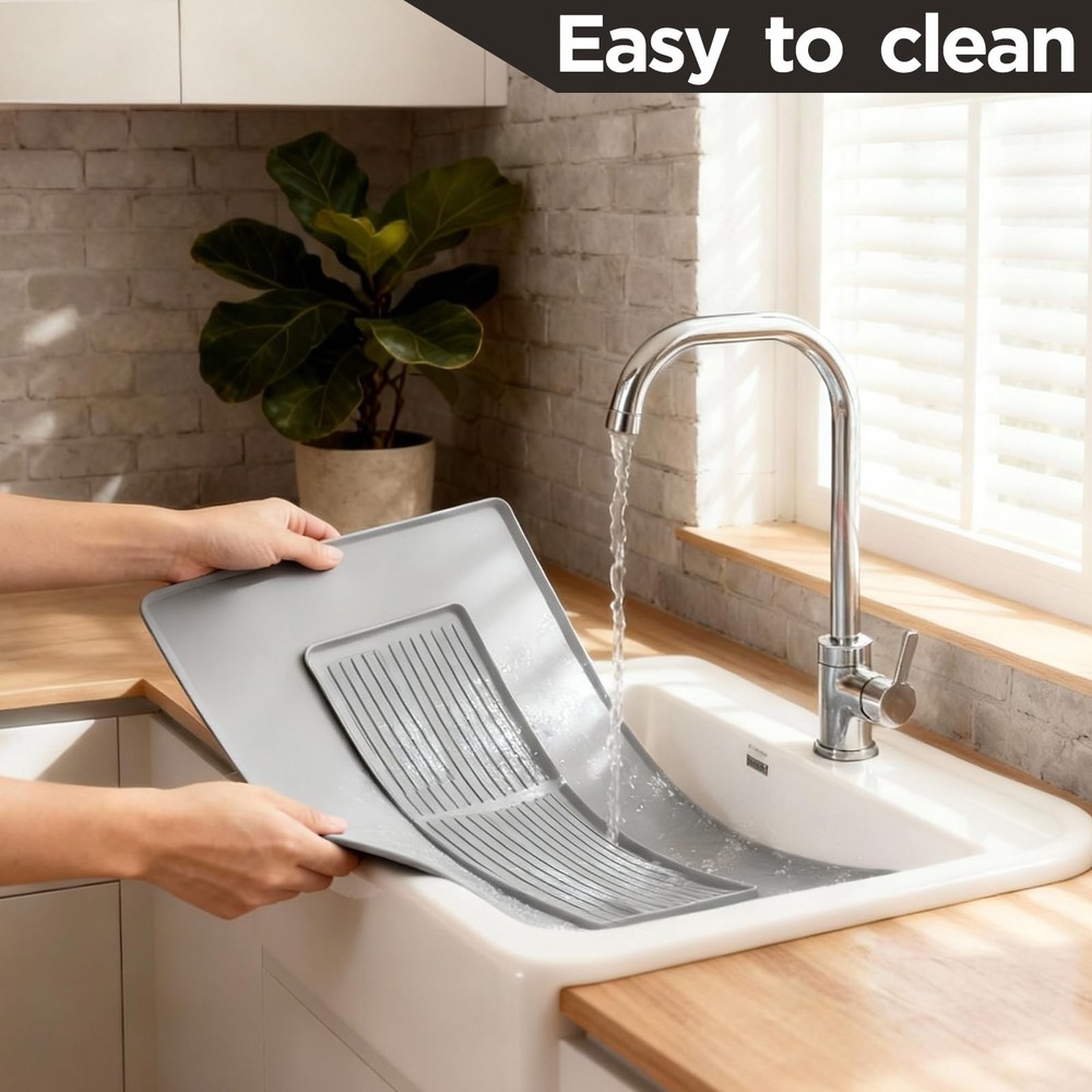 Bottle Maker Formula Machine Mat,With Draining Mat,Compatible with Baby Brezz...