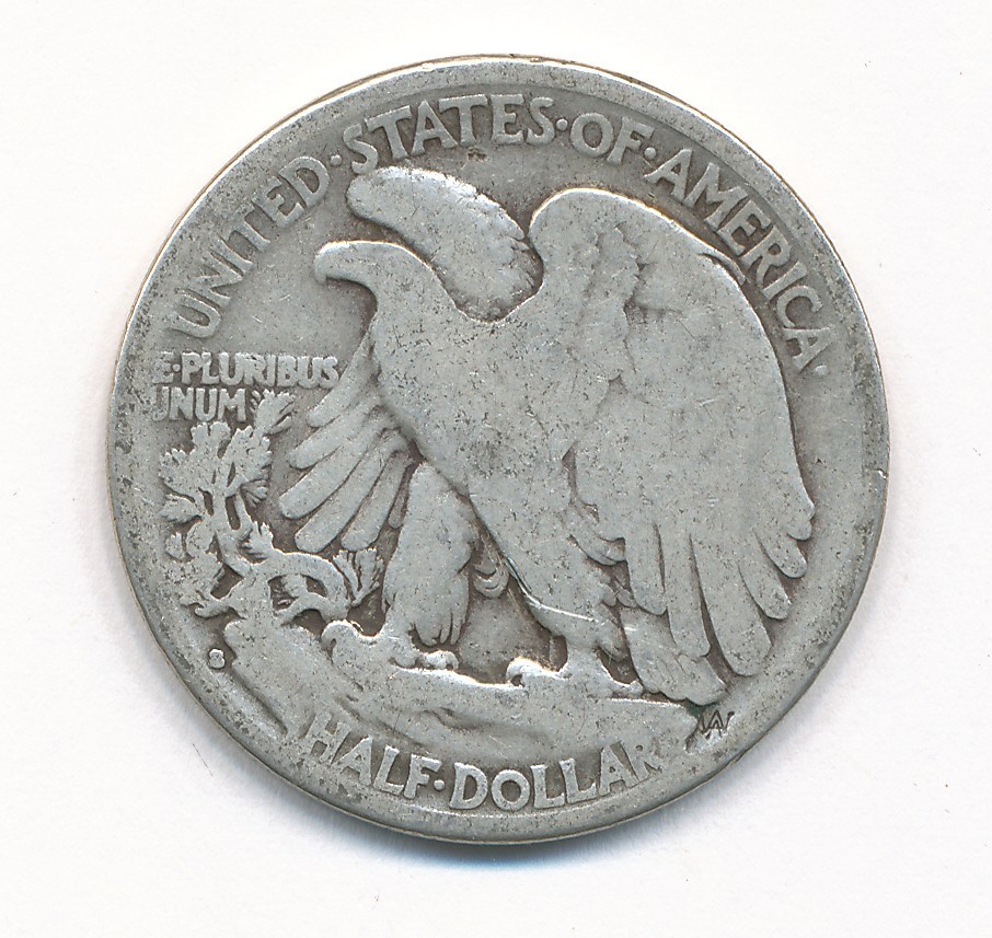 1933 S WALKING LIBERTY SILVER HALF DOLLAR