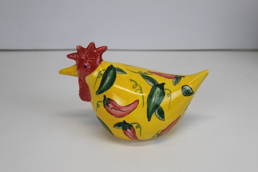 1999 Rooster Hand painted Ceramic Figure CBK, LTD used