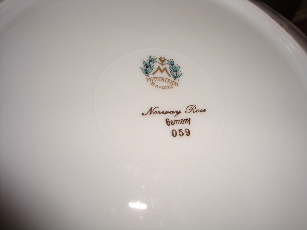vintage dishes sets by Mitterteich