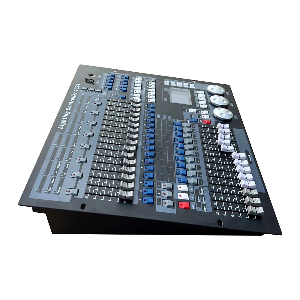 Lighting Console 1024 DMX Controller 1pcs With Flight Case For DJ Pro Light