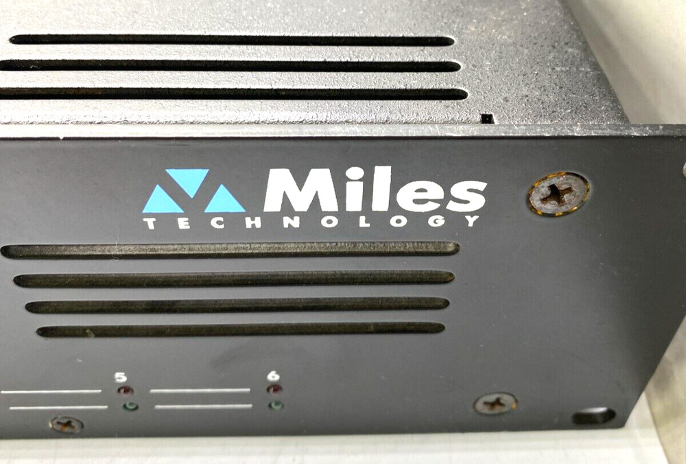 Miles Technology 6 Channel Power Amplifier MPR-450 Working