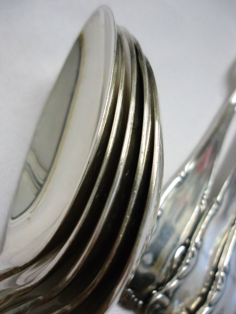 PRUNUS 90 SILVERPLATE SPOON,FORKS 8-PIECES