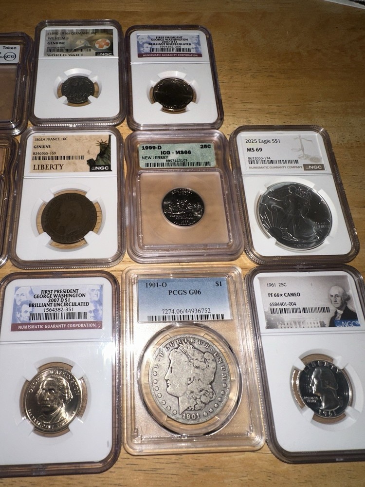 Mystery Coin Slab Pack