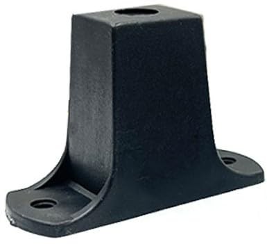 CCeCCe 4 Pack Rolling Duffle Bag Feet Replacement with Mount Hardware...