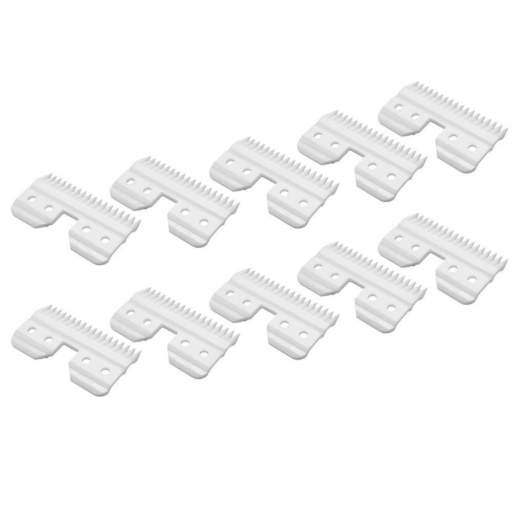 10Pcs/Lot Replaceable Ceramic 18 Teeth Pet Ceramic Clipper Cutting Blade1808