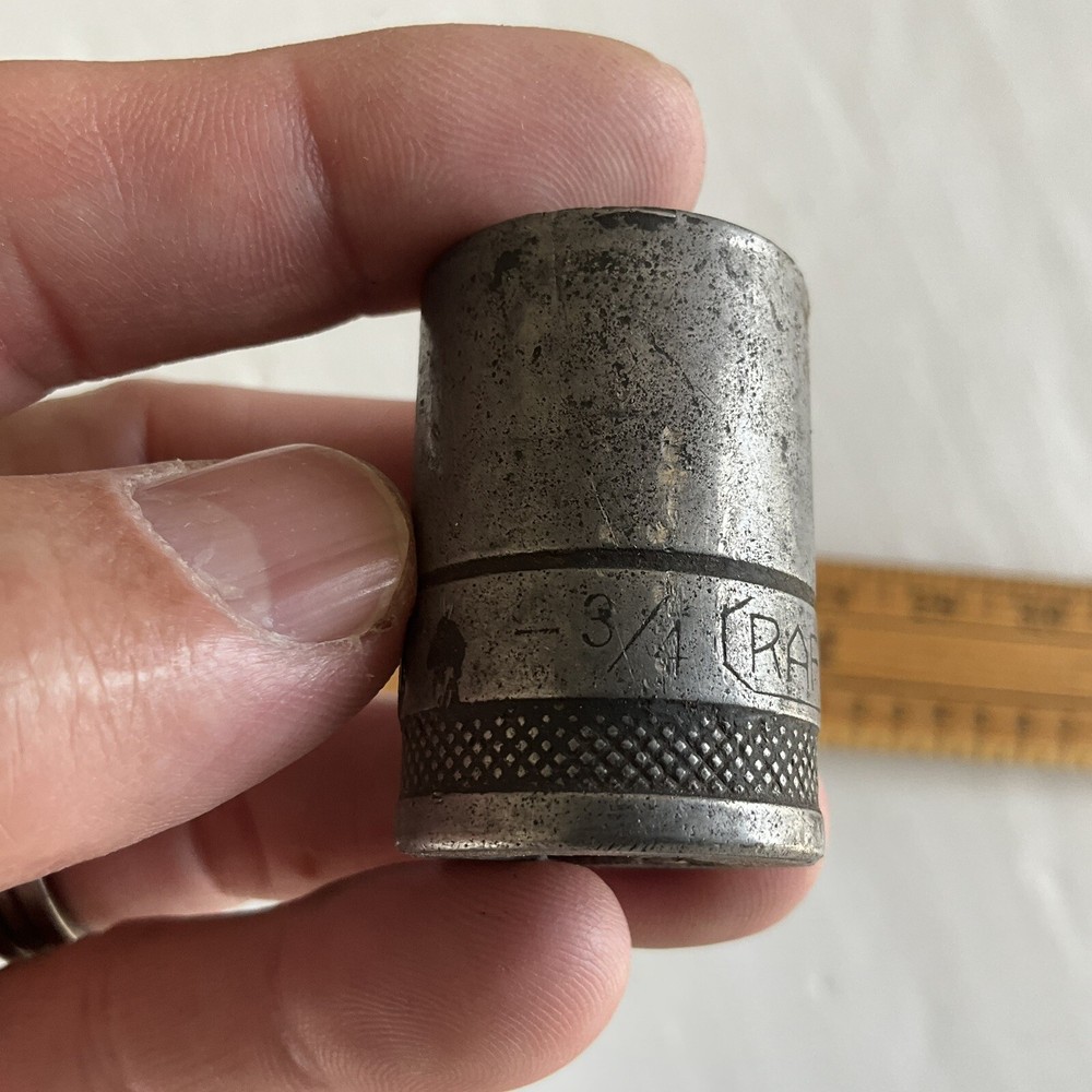 Craftsman Underlined BE Series Socket Set With Extension 1/2”drive