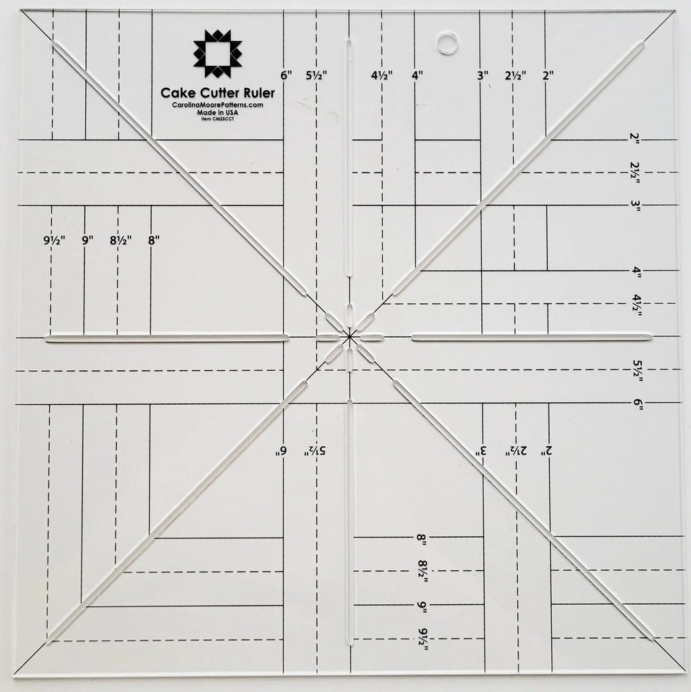 Cake Cutter Ruler