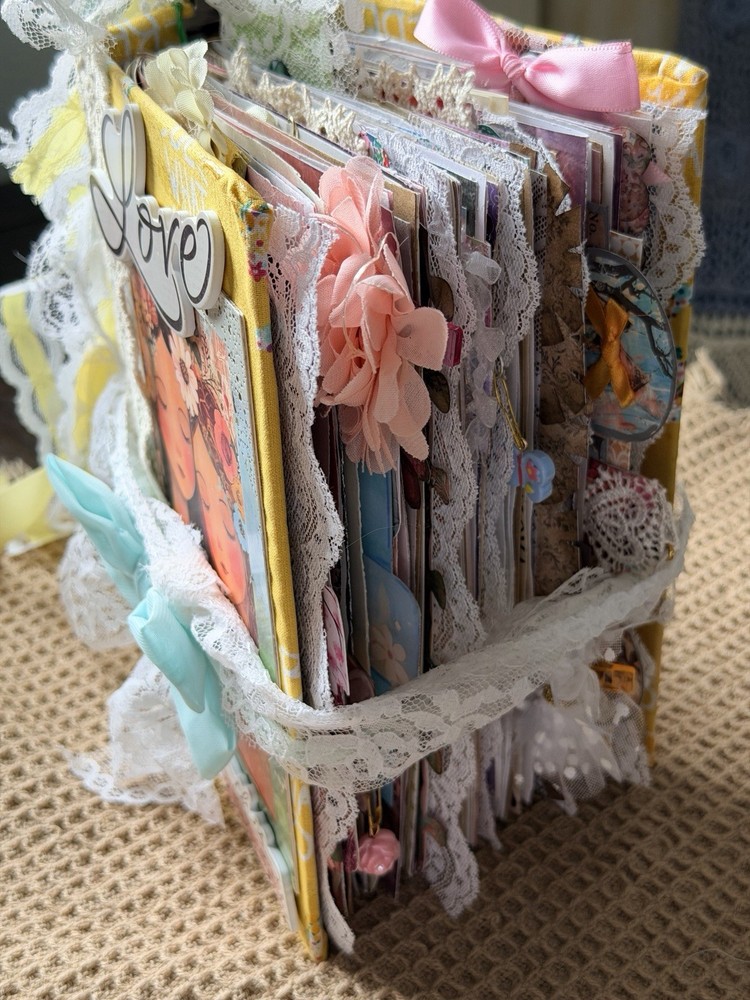 “Spring Sunshine”-Handmade Junk Journal