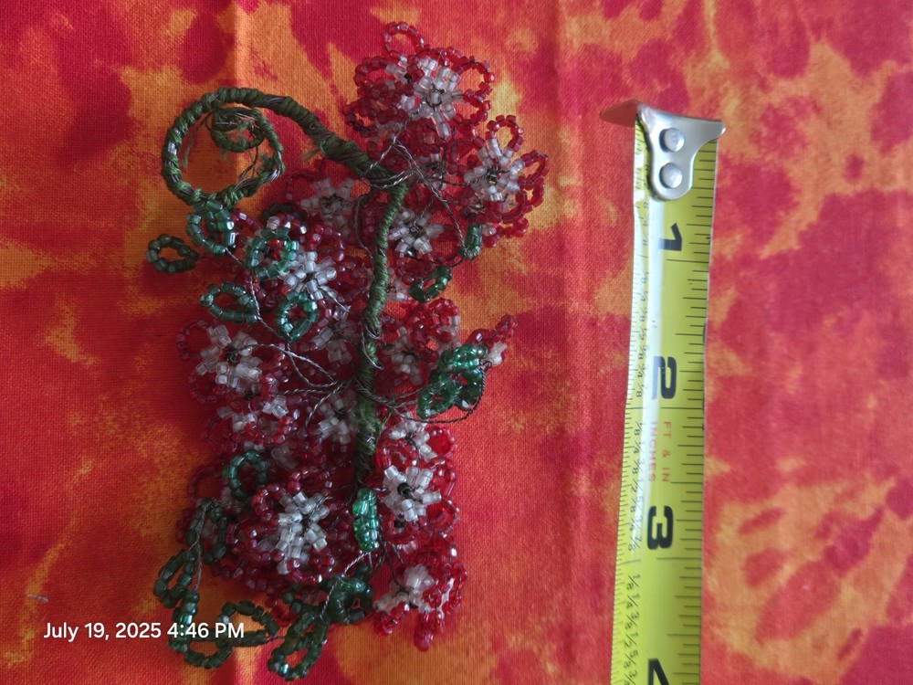 Handmade Beaded Flower Garden