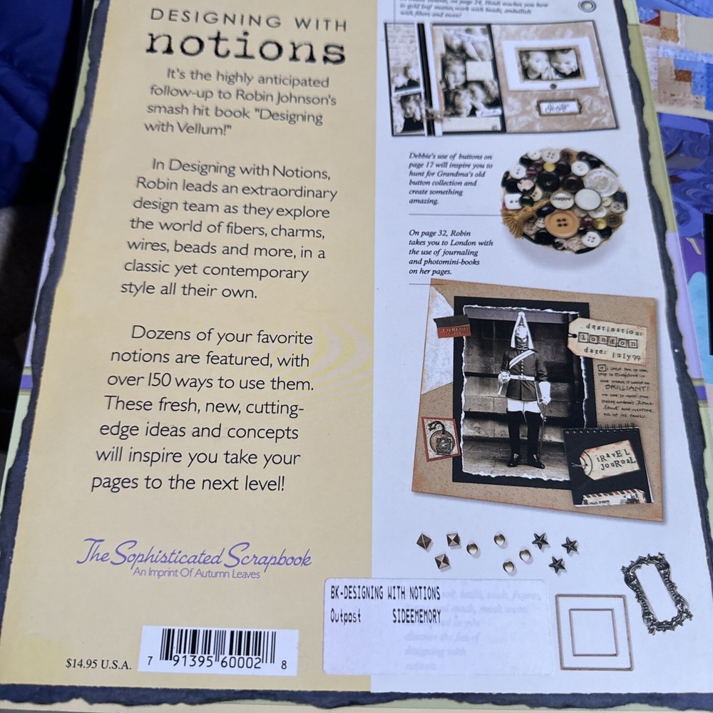 DESIGNING WITH NOTIONS SCRAPBOOKING