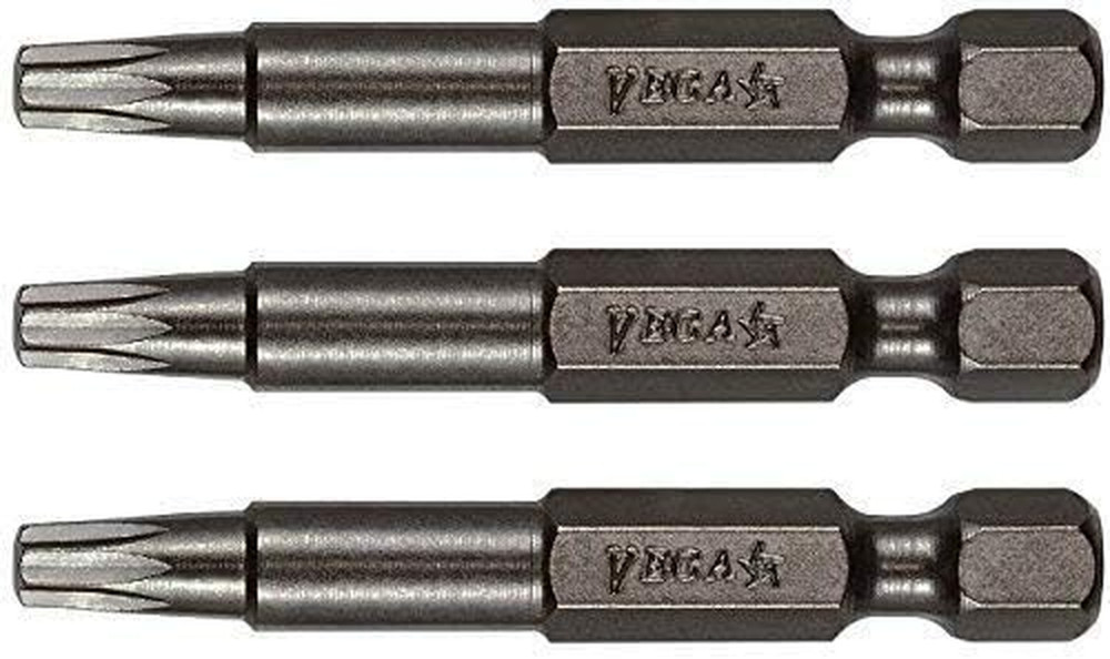 8 Point Star Bit. VEGA Double Square #2 Professional Grade 2 Square Drive Torx 2