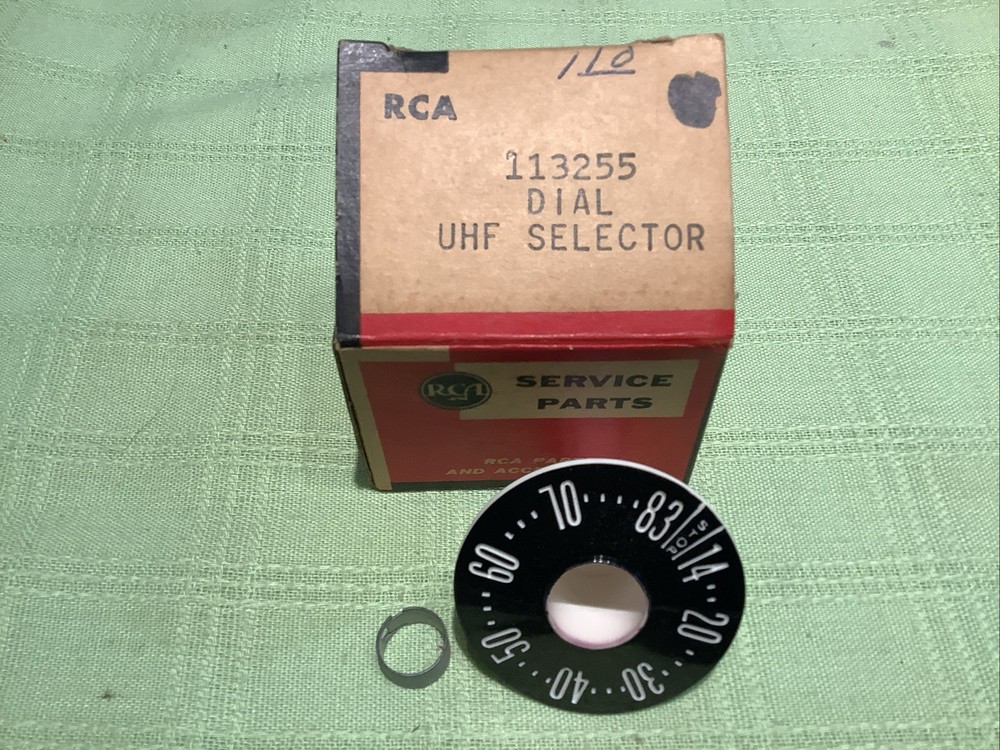 RCA OEM Part TV UHF Dial Selector