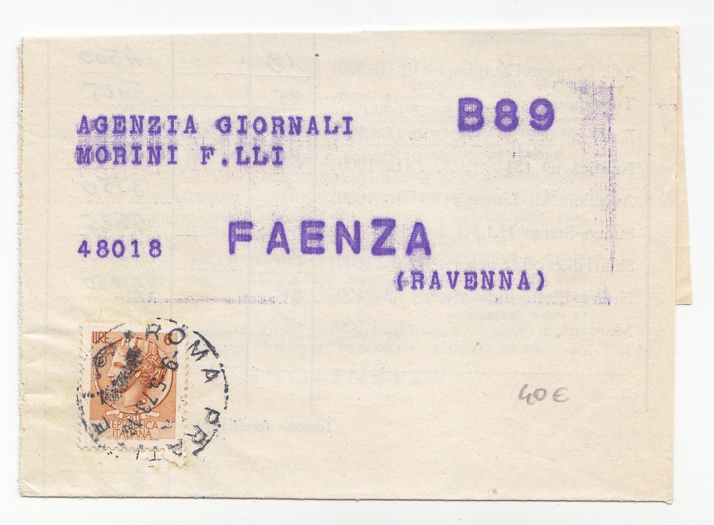 F935-SIRACUSANA 6 £ Su Extract Countdown