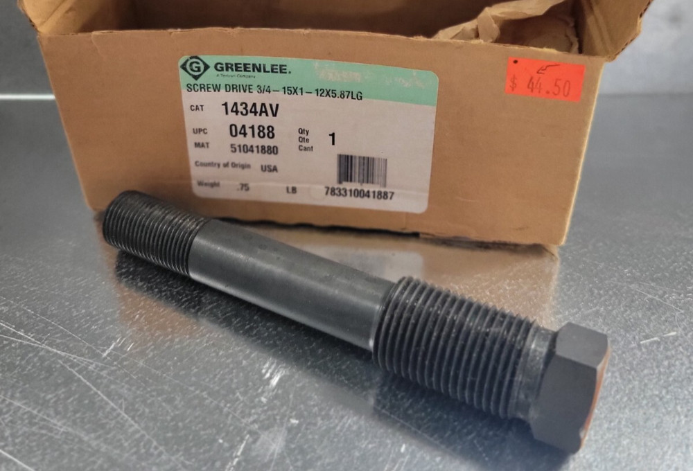Greenlee 3/4" x 5-1/2" Replacement Draw Stud *1434AV