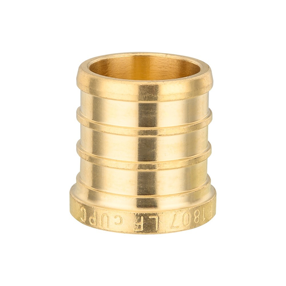 5 PCS EFIELD 1-inch PEX Plug (End Cap) Brass Crimp Fittings, Lead Free