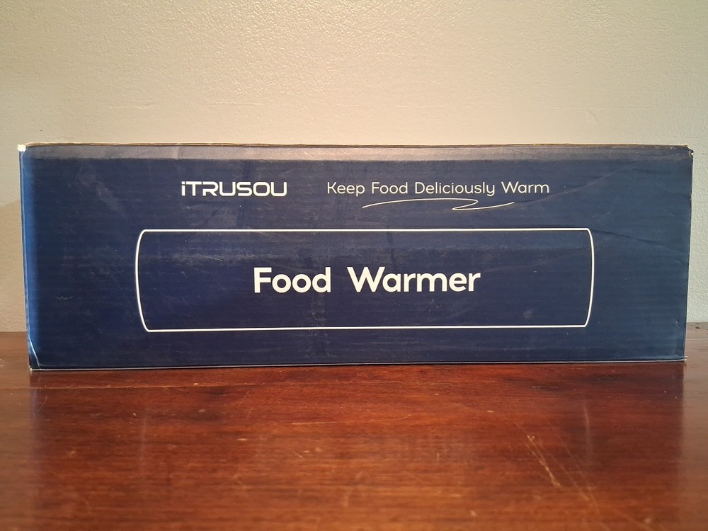 iTRUSOU Electric Warming Tray BW450- Full Surface Heating, Rollable Open Box