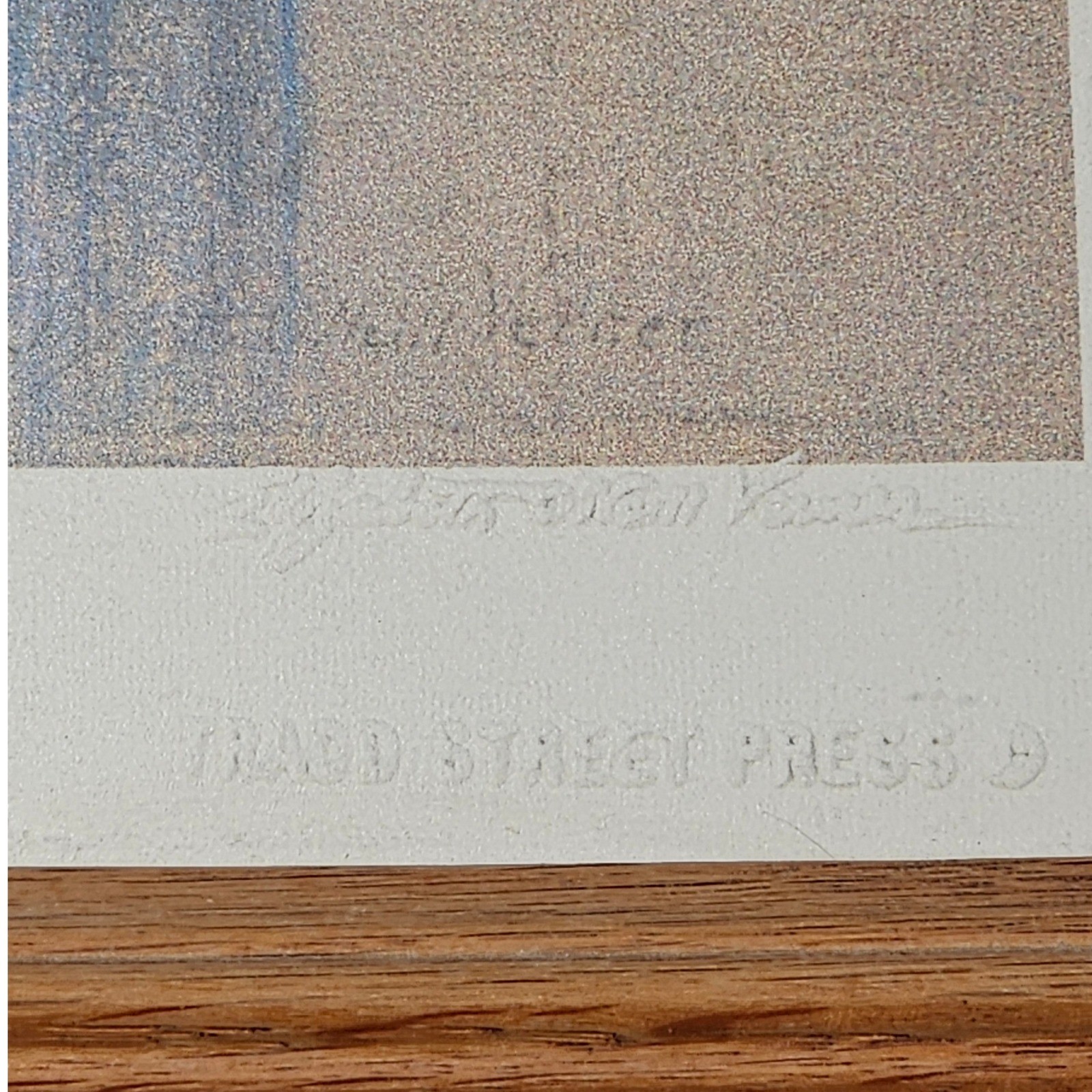 Elizabeth O'Neill Verner Flower Lady Vintage Embossed Print Tradd Street Press