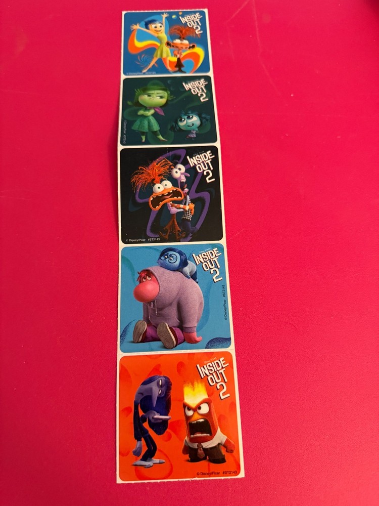 STICKER SHEET: Inside Out Emotions stickers