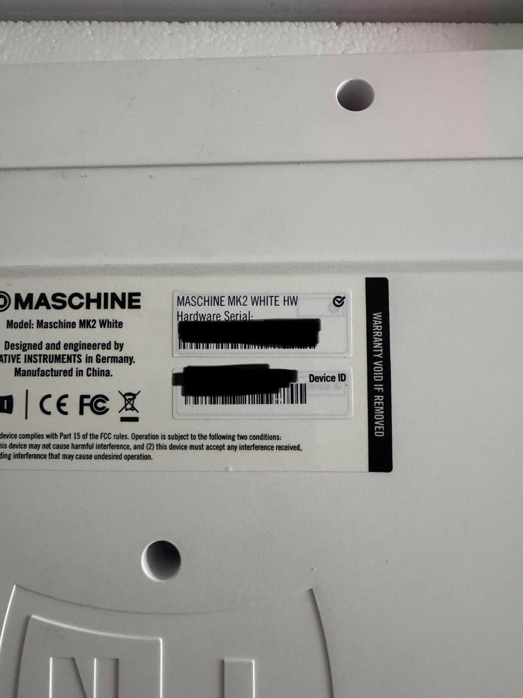 Native Instruments Maschine MK2 White MIDI Controller – Tested – Excellent Condi