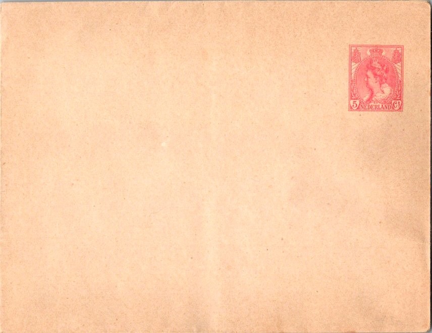 Netherlands Higgins & Gage B8 Unused.