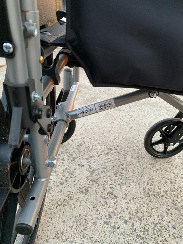 Medline Excel K4 Basic Foldable Lightweight Manual Wheelchair