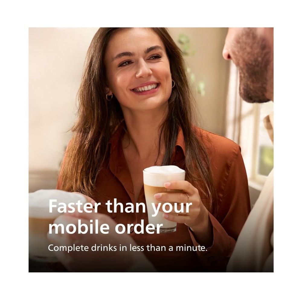 Philips 3300 Series Fully Automatic Espresso Machine Glossy Black